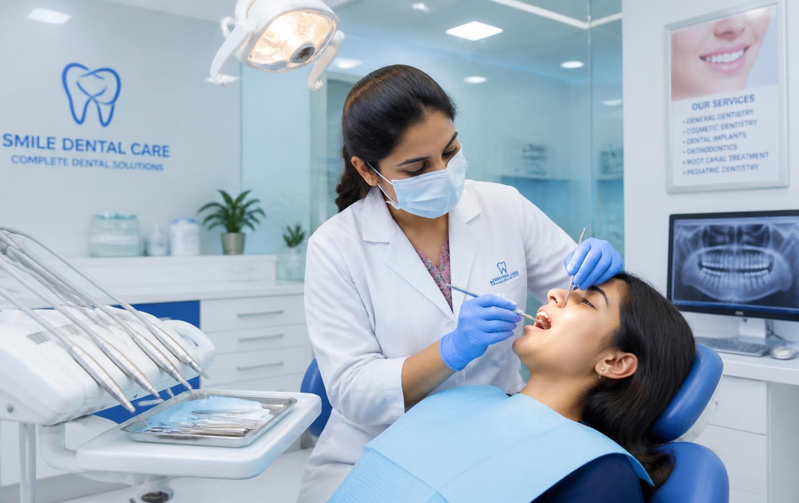 Kant Dental Clinic dentist at work